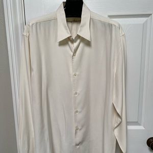 Tommy Bahama mens long sleeved silk shirt XL